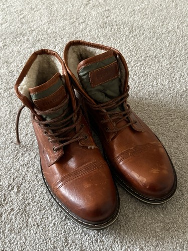 Firetrap mens leather boots - firetrap,