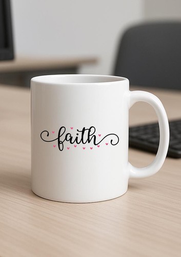 Faith inspirational mug - faith,