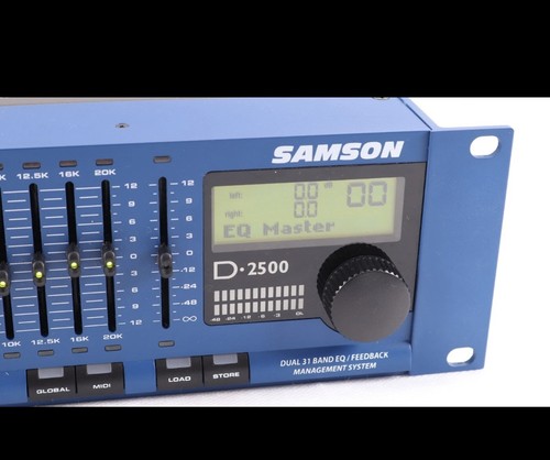 Faulty samson 2500 dual 31 - samson, de-2500
