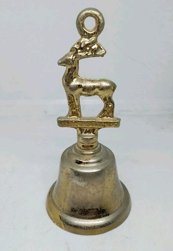 Vintage brass stag reindeer - vintage,