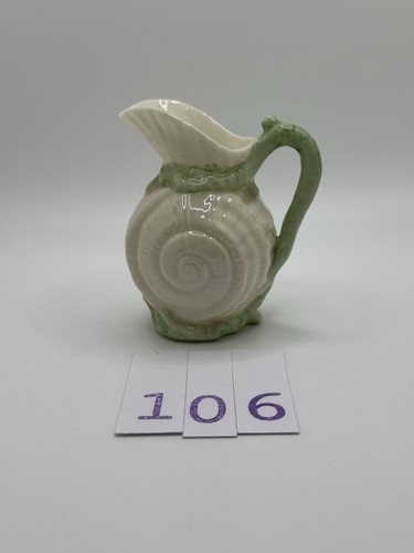 Belleek toy shell creamer - shell,