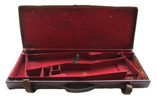 VINTAGE LEATHER DOUBLE GUN