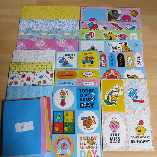 Men little miss card - card, making