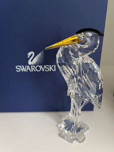 Swarovski silver heron - silver,