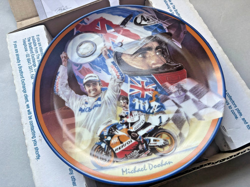Mick doohan collectable - collectable, plate