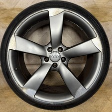 1X 21'' GENUINE AUDI A7 S LINE BLACK EDITION ROTOR WHEEL ALLOY 4H0601025AT