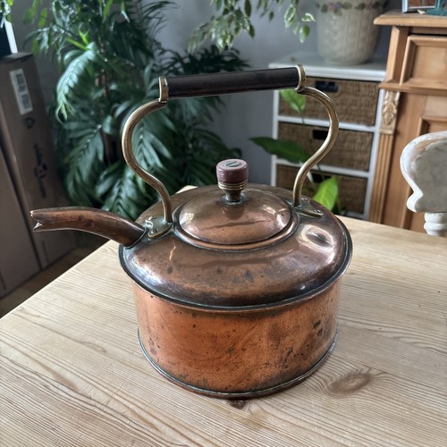 Vintage copper kettle - vintage,