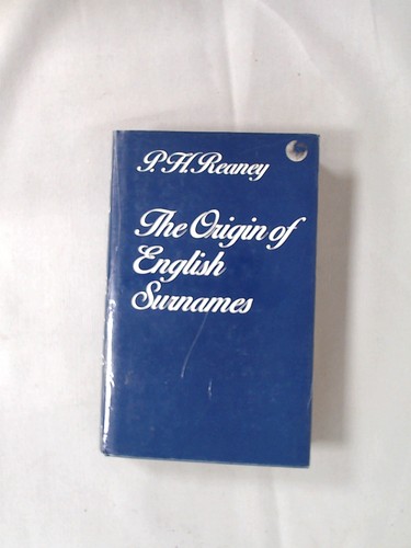 Origin english surnames - of,