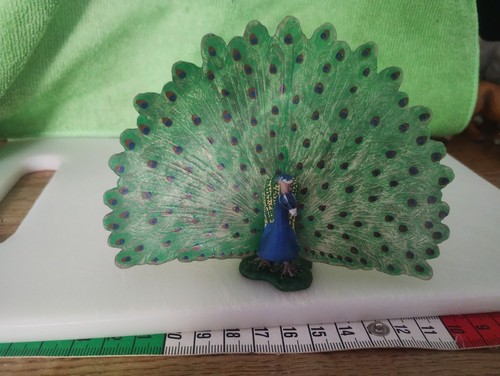 Schleich peacock figurine - schleich,