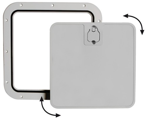 Boat deck inspection access - boat,