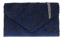 Satin Lace Clutch Bag Shoulder