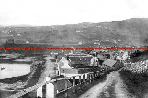 F004589 helmsdale from - from, shore