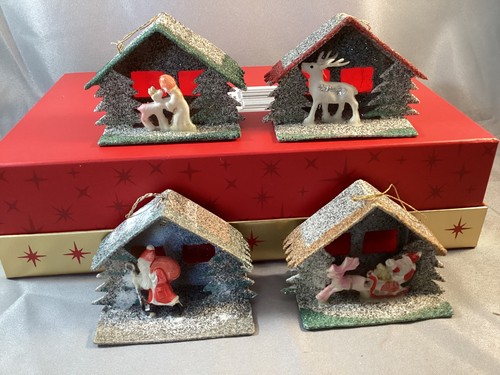Vintage japan diorama putz - vintage,