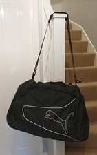 Puma Large PowerCat 5. 12 Sports Bag Unisex Black/White 80L