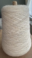 Cone Fine Yarn, cream colour