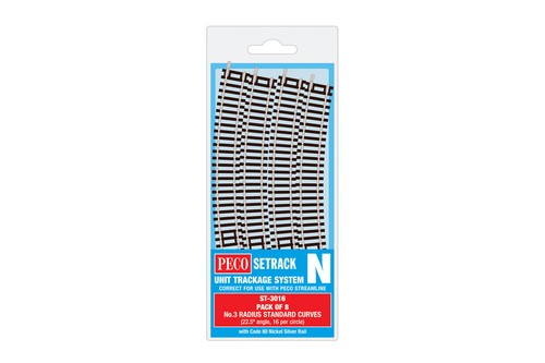 Peco 3016 gauge pack of - n,