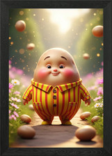 Humpty Dumpty in a Floral