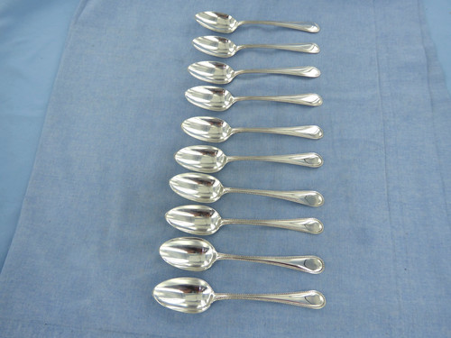 Antique set ten - of, sterling