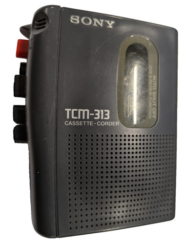Vintage sony tcm 313 cassette - vintage,