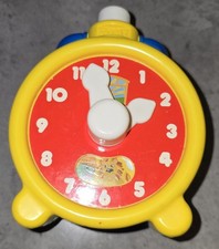 Tomy Clock Vintage 80s Toy