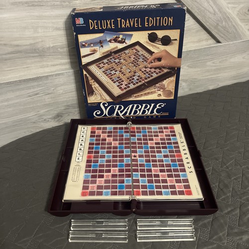 Scrabble deluxe travel edition - scrabble,
