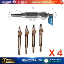 4X Glow Plugs For MITSUBISHI L 200 L 300 L 400 MD344469