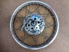 BSA Triumph Norton Honda Rickman Motorcycle Alloy Wheel 21" Rim Hub and Spindle
