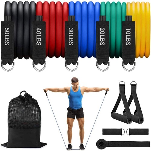 11pieces resistance bands set - 11pieces,