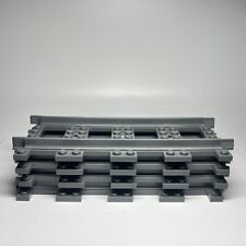 LEGO 9v Train Track (Straight) - Part Number 2865c01 & 74746 - (x4)