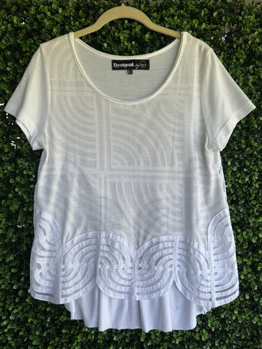 Desigual white short - desigual,