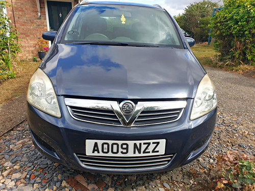 Vauxhall zafira 36100 - zafira., miles