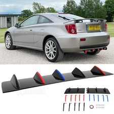 Gloss Black 5 Shark Fin Wing