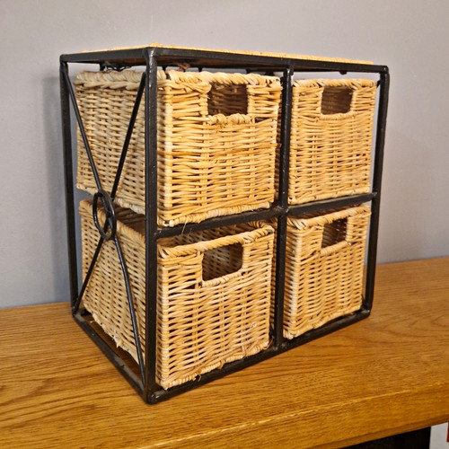 Freestanding drawer wicker - freestanding,