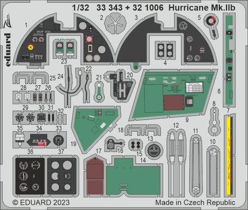 Eduard 33343 hawker - 33343,