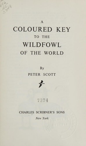 Peter scott coloured key to - peter,
