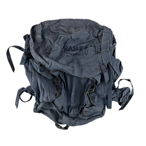Italian army rucksack - rucksack, blue