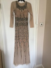 Adrianna Papell fully beaded dress ideal for parties / weddings