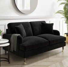 Velvet Sofa 2 Seater Couch