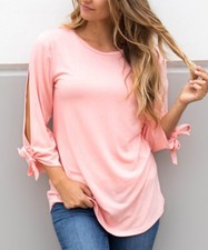 Tickled Teal Women Salmon