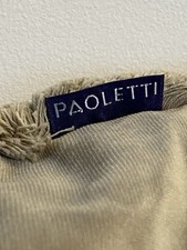 Paoletti Fringe Cushion Velvet