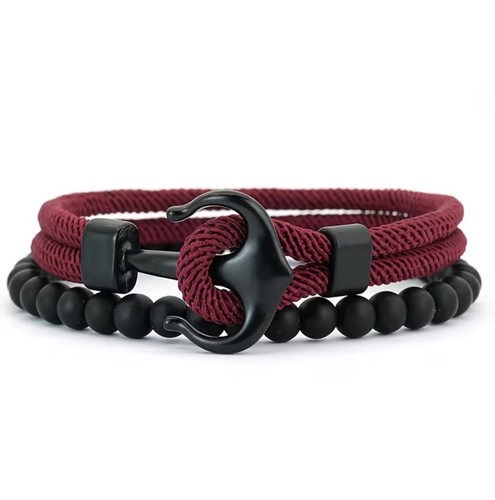 2pcs set anchor - anchor, bangle