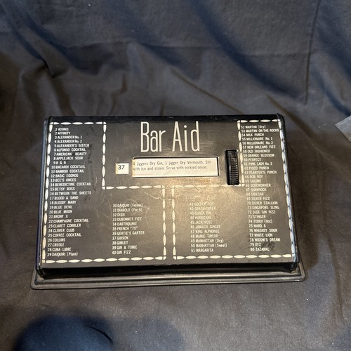 1950s vintage bar aid - aid, rolodex