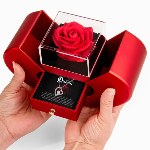 Beautiful queen heart necklace - beautiful,