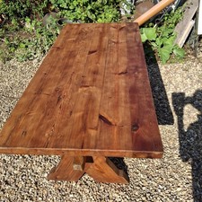 Rustic Pine Table  32. 5in X