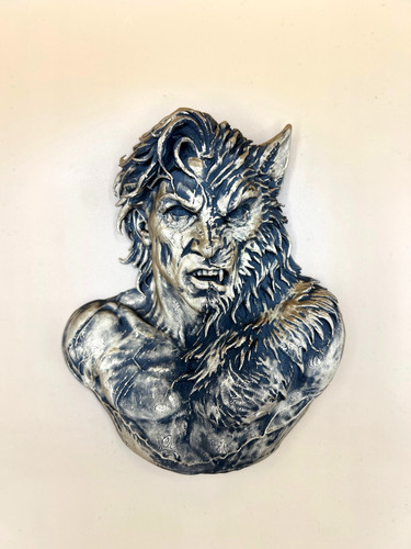 Werewolf wall art gothic - werewolf,