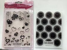     2 x Tri boss Papermania Embossing Folder