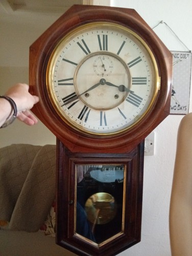 Antique ansonia american wall - antique,