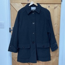 Vintage 1980s Black Wool &