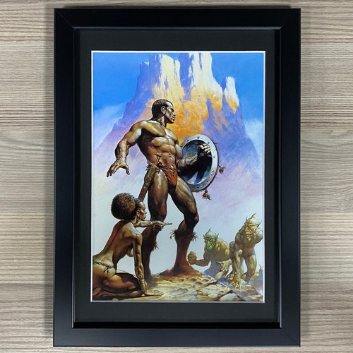 Boris vallejo framed vintage - boris,