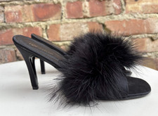 Topshop Black Fluffy Coquette